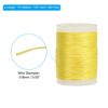 PATIKIL Archery Bow String Serving Thread 120 Yard/110M, 0.03" / 0.8mm Dia Bowstring Thread for Tying Peep Sight Nock Compound Recurve Bow, Yellow