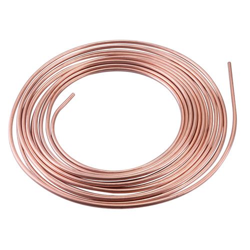 Vkinman 25 Feet Long Iron Plated Copper 3/16 "Diameter With 16 Screw Fittings