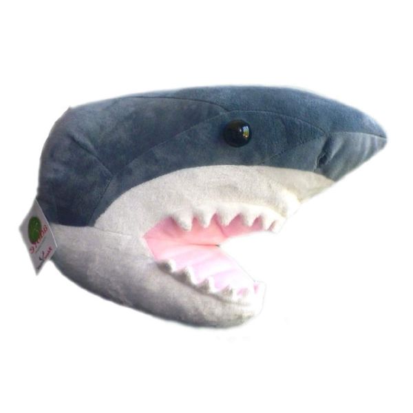 Adore 12" Chum The Shark Head Plush Stuffed Animal Walltoy Wall Mount