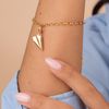 Lily Charmed - 18ct Gold Plated Paper Plane Charm