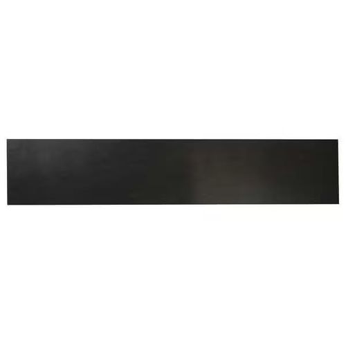 3/16" Comm. Grade Neoprene Rubber Strip, 4"x36", Black, 40A, Mfr: BULK-RS-N40-877-A