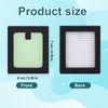 2pcs HEPA Filter Replacement, PET Composite Bottle Washer Bottle Dryer Filter Replacement Compatible with Baby Brezza