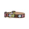 Up Country DNTCQ2W Donuts Pet Collar - Small Wide
