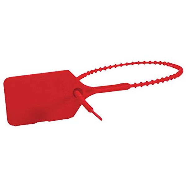 FSSS Ltd SECURITY FIRE SAFETY SUITCASE TAG TAMPER SEALS X 50 RED