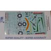 Microscale Decal 1:48 Scale #48-1129 / P-51D Mustangs: 41st FS/ 35th FG & 362nd
