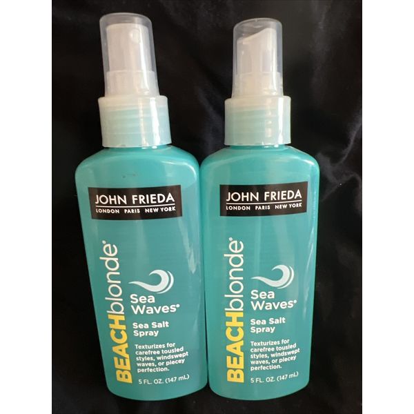 NEW 2PK John Frieda Beach Blonde Sea Waves Sea Salt Spray (5 fl oz ea)