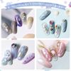 Nail Parts, Natural Shell Shell, 12 Color Set, For Gel Nails and Resin, Nail Parts, Gel, Hologram Shell, Crush Shell, Nail Supplies, Shell Stone, Nail Art, Shell Nails, Shell Flakes, Gel Nail Parts, Shell Parts