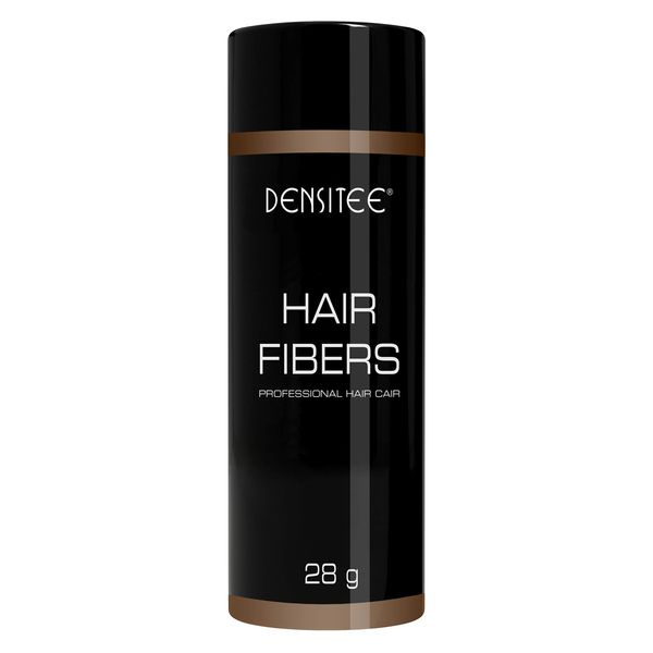 DENSITEE® Keratinfasern zur HAARVERDICHTUNG Verdeckt HAARAUSFALL & KAHLHEIT mit Soforteffekt 28 g Hair Building Fibers SCHÜTTHAAR + STREUHAAR DICHTERES Haar & VOLUMEN Ansatz Retouch Hellbraun