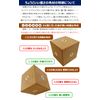 MDF Board Wood Block Square Right Weight Square Wood (2 Medium and 2 Small)