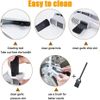 Compact Garlic Press: Effortless Mincing & Slicing with Cleaning Brush & Peeler