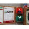Burns First Aid Kit, Standard Emergency Burns Response Kit in Red Carry Case