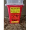 BD Sharps Collector 1.5 Quart Container for Needles Biohazard Disposal, 2 Count