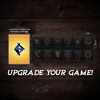 LITKO Ability Tokens | Keyword Counters Set| Compatible with Magic: The Gathering | MTG | Black