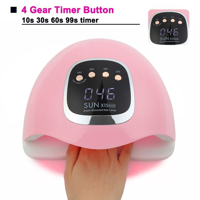 UV LED Nail Lamp - Rechargeable - Cordless - 60W - with extra Battery