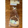 RARE Mini Jolees EASTER BASKET Goodies Candy Bunny Rabbit Decorated Eggs Hunt 3D