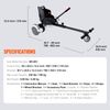 Self-Balancing Scooter/Go Kart/Hoverboard Accessory-Seat Attachment Child Gift