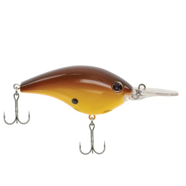 Berkley Frittside Fishing Lure, Spicy Mustard, 1/2 oz, 2 3/4in | 7cm Crankbaits, Classic Flat Side Profile Mimics Variety of Species and Creates Flash, Equipped with Sharp Fusion19 Hook