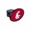 Washington State Cougars NCAA 3D Polyurethane Domed Plastic Hitch Cover 2" Rec