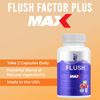 Flush Factor Plus MAX Supplement for Mobility & Gut Support (60 Capsules)