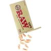 RAW Natural Unrefined Pre-Rolled Tips in Tin - 100 Tips Per Tin