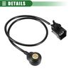 Motoforti Car Engine Ignition Knock Sensor, for Ford E-150, Metal, Black Gold