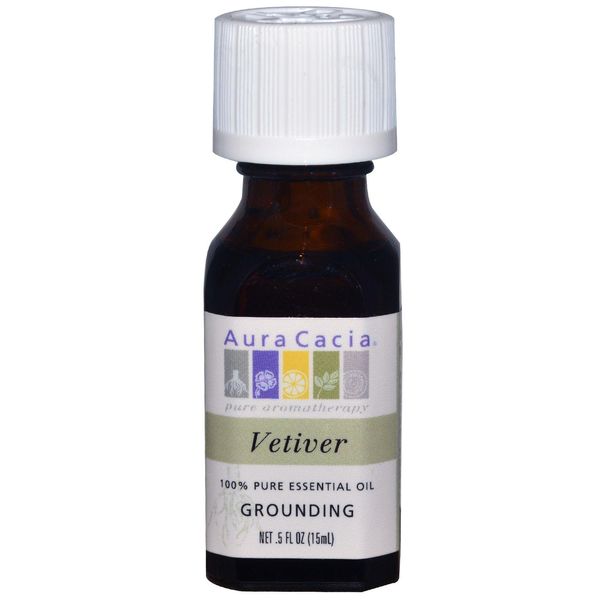 Essential Oil Vetiver .5 fl Ounce (15 ml) Liquid