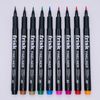 Frisk Coloured Brush Fineliners Set of 9