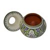 Moroccan Handmade Ceramic Ashtrays Smokeless Cigar Exquisite design with Vivid Colors X-large