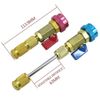HVAC AC R134 A R12 Valve Core High & Low Pressure Quick Remover Install Tool Set