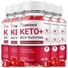 OptiBlend Keto ACV Gummies, Max Strength Formula, Opti Blend Keto (5 Pack)