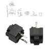10PPcs Mouse Square Micro Switch Button Micro Switch Black Spots for Mouse Black Button