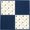 濱 Pattern Shinpei 小布 Cat Navy 50 cm