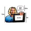 "Look at this Photograph" Magnet Frame set, w/Customizable Bubble Text