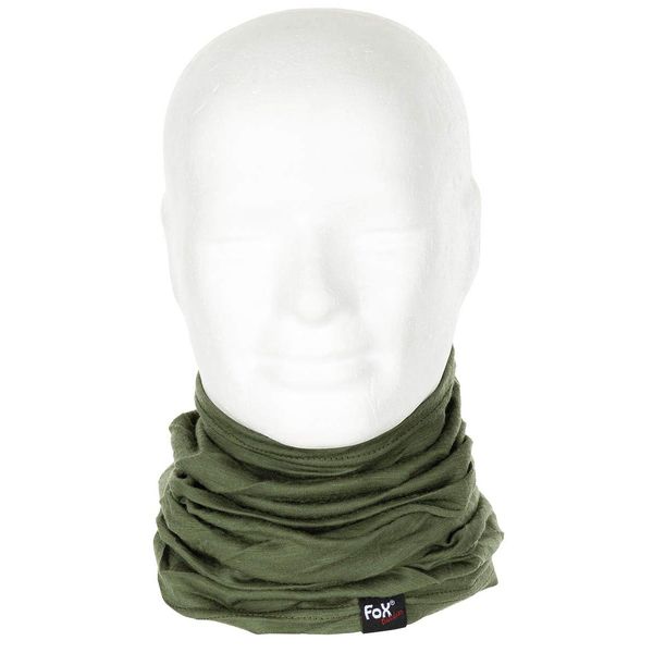 Fox Outdoor Merino Lite Round Scarf (Olive)