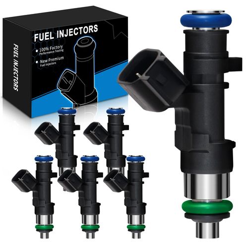 SZKAIDAG 6Pcs 0280158028 Fuel Injectors for 2.7L 3.5L 4.0L V6 for:-Dodge Charger 2006 2010 Magnum 2005-2006 for:-Chrysler 300 2005-2006 2010 Sebring 2004-2006 2010 Town And Country 2010 (ALL NEW)