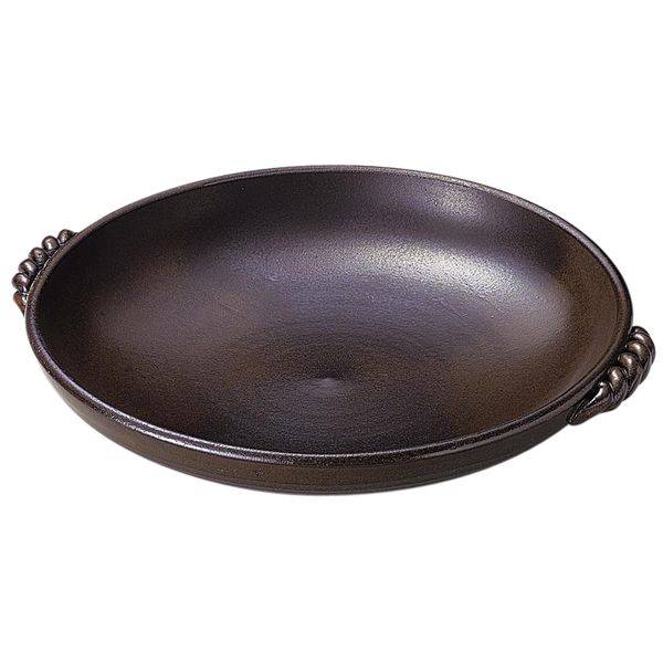 Banko Ware 02893 Direct Fire, Microwave, Oven Safe, Ceramic Plate, Size 7, Diameter 8.5 inches (21.5 cm), Glazed Hanger, Made in Japan