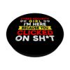 Cybersecurity Engineer IT Girl Cyber Security Consulting PopSockets Standard PopGrip