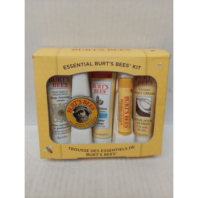 Burt's Bees Essential Everyday 5 Piece Skin Care Set ~  Free Shipping ~ Unisex