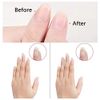 10PCS Nail Files Set Professional Nail File Black Double Sided Emery Board Manicure Kit for Nail Grooming and Styling (100/180 Grit)