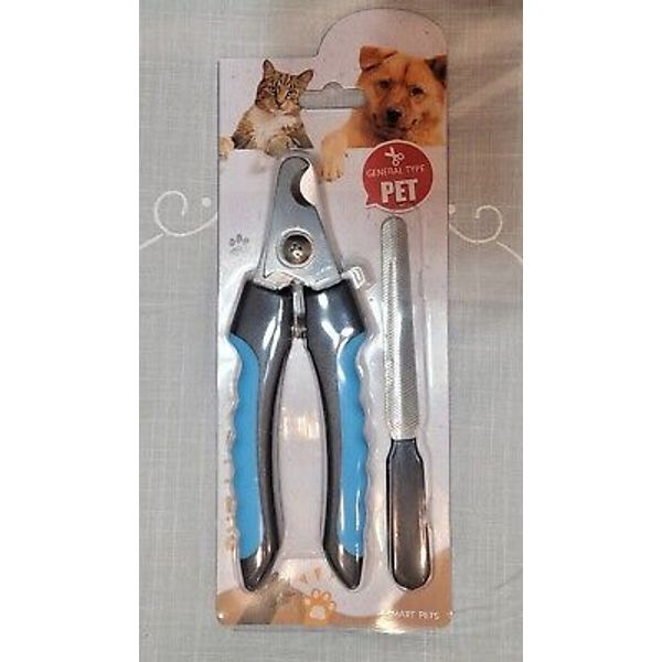 Smart Pet Dog Cat Nail Clippers And File Set