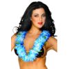 Blue Hawaiian necklace