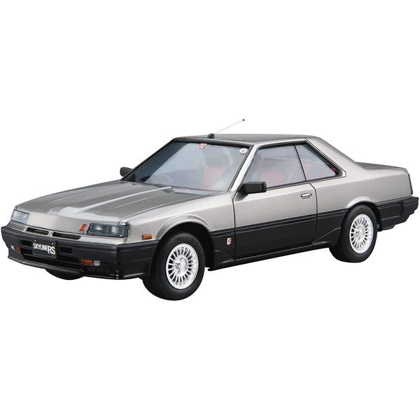 AOSHIMA 1/24 The Model Car Series No. 59, Nissan DR30 Skyline HT2000 Turbo Intercooler RS X 1984 Plastic Model