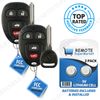2 Replacement for Chevy 2005-2010 Cobalt 2004-2012 Malibu Remote Key Fob Set