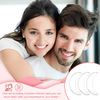 12 pieces Silicone Eye Wrinkle Pads Anti Aging Silicone Pads Reusable Reduce Skin Wrinkles Patches Cleavage Pads for Mouth and Eyes Smile Fine Lines (Transparent)