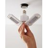 Super Bright Multi-Directional LED Light – 3000 Lumens Adjustable Garage, Loft & Workshop Lighting Energy Efficient Screw & Bayonet Fitting