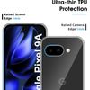 Gosento For Google Pixel 9a Case, Crystal Clear Transparent TPU Material Pixel 9a Protective Cover (Clear)
