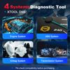 2025 XTOOL D5S OBD2 Scanner Engine ABS SRS Transmission Car Diagnostic Tool FCA