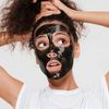 FREEMAN Exotic Facial Mask Blends Kit, Peel-Off & Jelly Masks, Cleansing, Pore-Clearing & Hydrating Facial Masks, For All Skin Types, Includes Silicone Mask Brush, Vegan & Cruelty-Free, 4 Piece Set