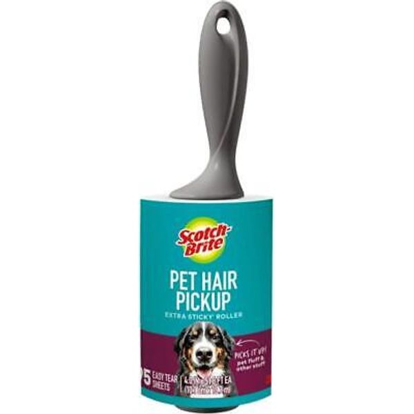 Pet Extra Sticky Hair Lint Roller, 95 Sheets(Packaging May Vary)