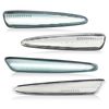 For Chevy Corvette C6 2005-2013 Clear Lens LED Front & Rear Side Marker Lights